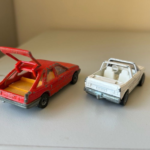 Siku toy cars used, made in Germany