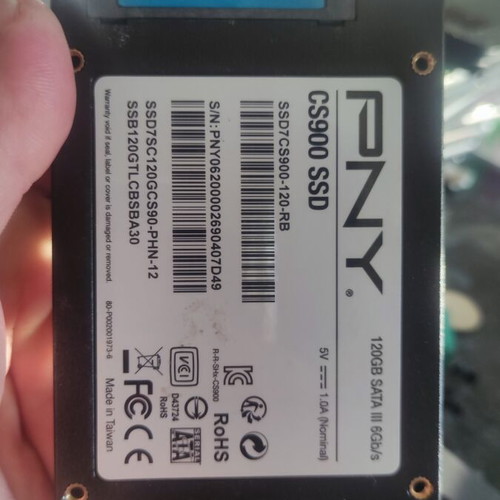 SSD 120GB used, pack of 4