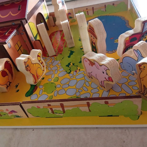 Wooden Playtive Farm like new