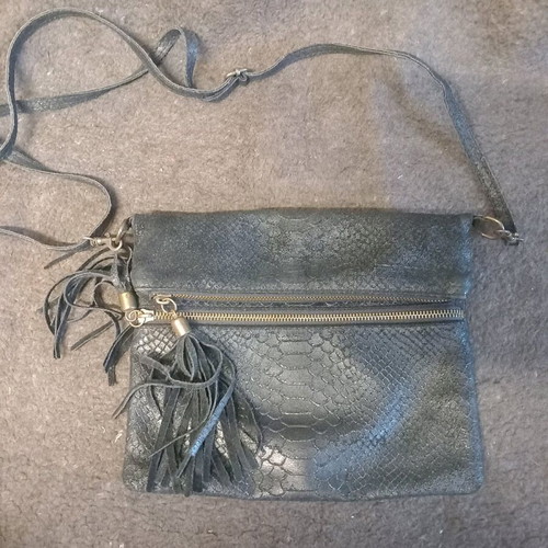 Used scarves pack of 7 and women's leather colorful bag