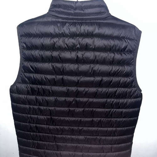 Sleeveless vest new, water-resistant, black, size L