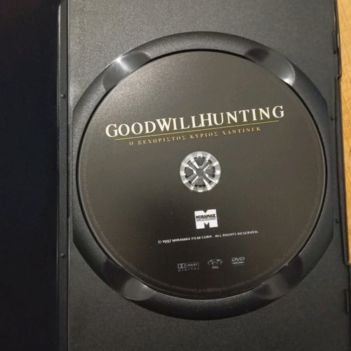 Good Will Hunting DVD like new with Greek subtitles and dubbing