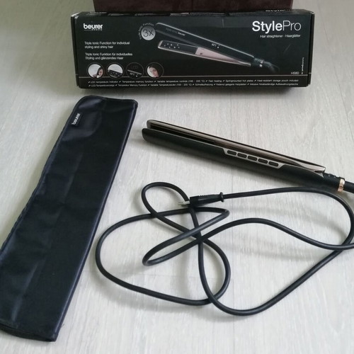 Beurer StylePro HS80 hair straightener like new