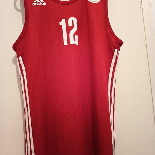 Olympiacos women's basketball training jersey medium like new