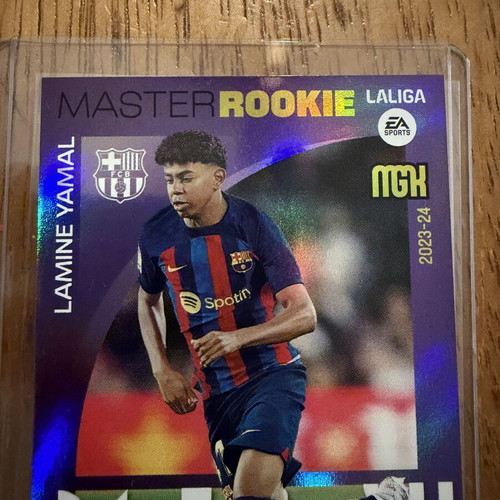 Panini Megacracks La Liga EA Sports Master Rookie Lamine Yamal #423 RC