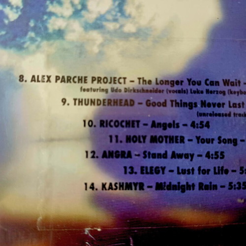Silent Crying CD used metal compilation