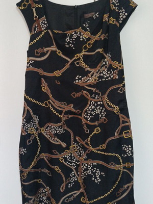 S.Oliver dress used, size L, multicolor