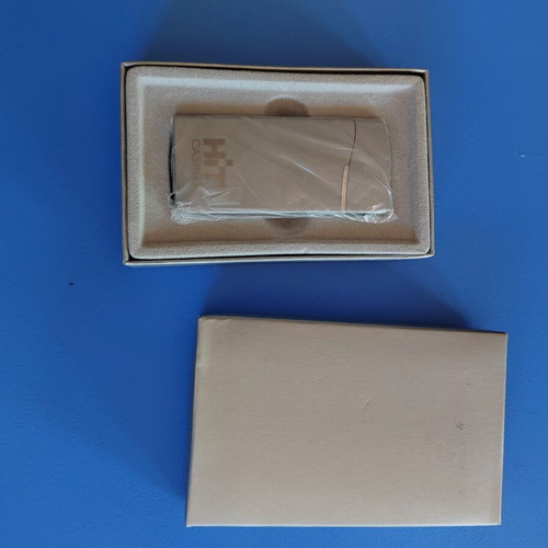 Hit Casino Metal Lighter new in box with gift case