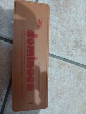 Domino board game authentic complete, like new with box