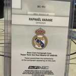 Raphael Varane AUTO green 66/99 Topps card