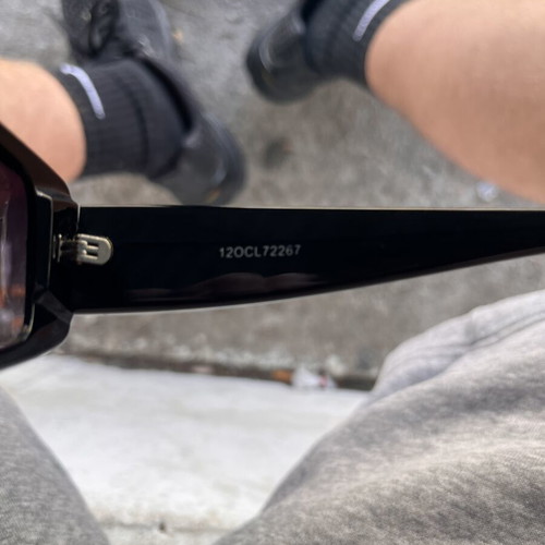 Ojo sunglasses like new, black with case
