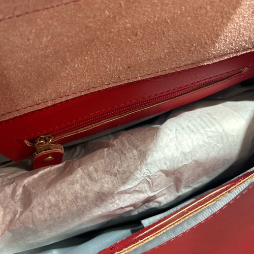 Elena Athanasiou shoulder bag red large new