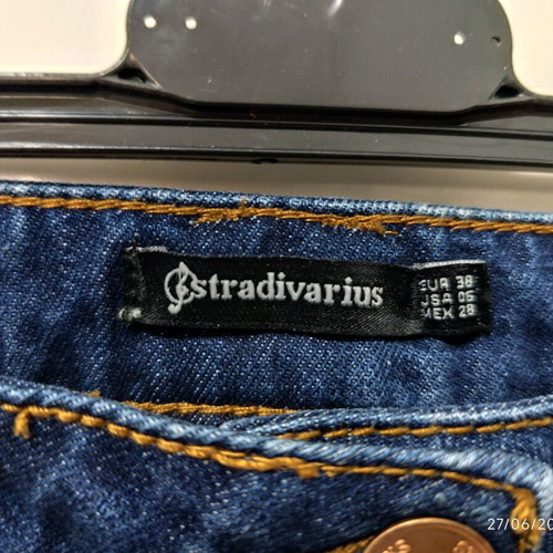 Stradivarius denim skirt worn once, size M 38 10