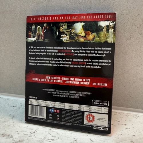 Lust for a Vampire Blu-ray and DVD like new with English subtitles