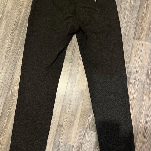 Cropped slim pants size 30 like new, gray