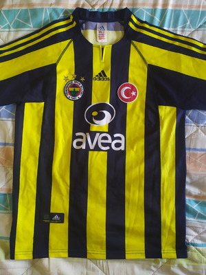 Fenerbahce Adidas jersey 2004/05 used size S