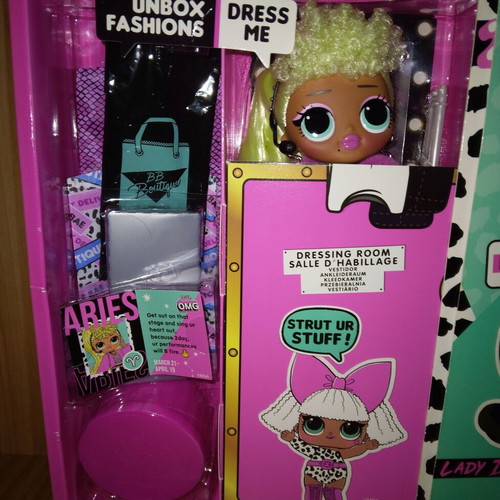 LOL L.O.L Surprise 2019 O.M.G. Series 1 Lady Diva Doll like new