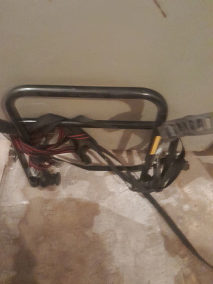 Bike rack for car with rear spare tire