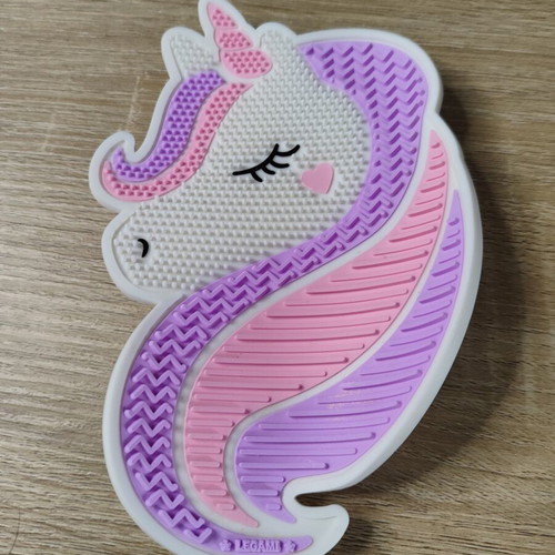 Legami Unicorn Makeup Brush Cleaning Surface used