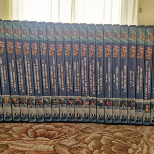 Dragonball GT DVD collection, dubbed