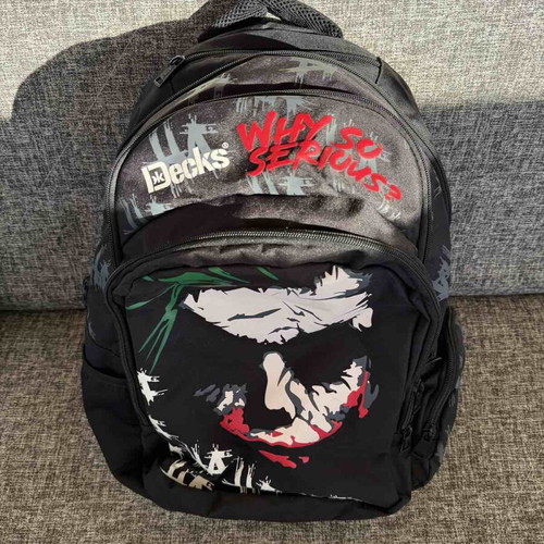 Decks black backpack like new