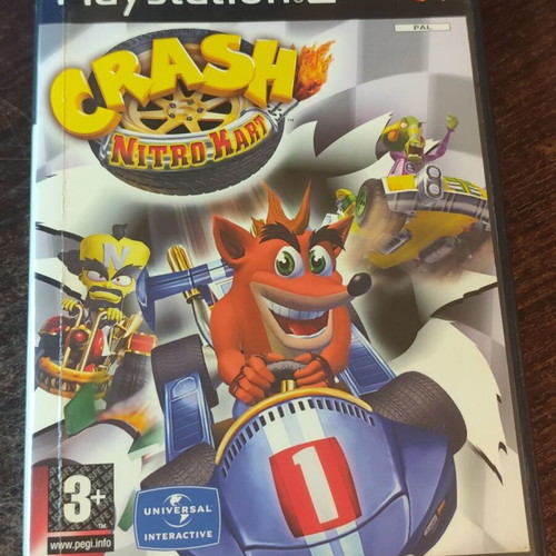 Crash Nitro Kart PS2 game