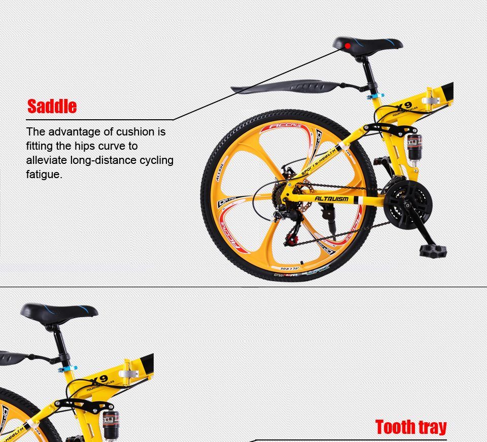 Altruism x9 folding online bicycles