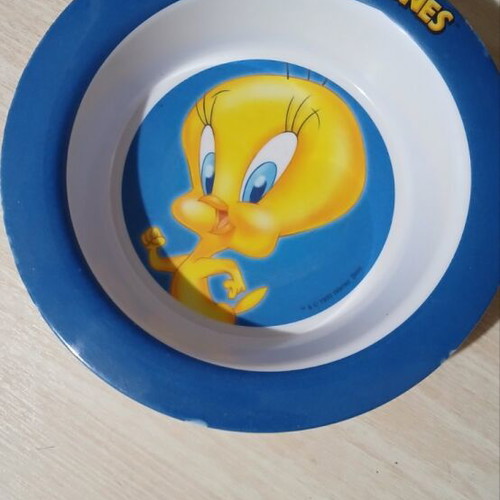 Looney Tunes plastic plate vintage 1999 used