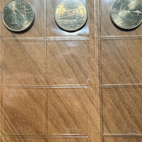 US State Quarters collection 1999–2001, 13 coins, like new