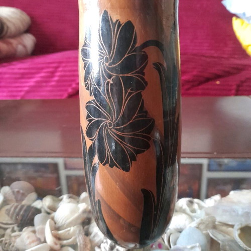 SHOCK! ONLY 12 EUROS Handmade clay vase of 80