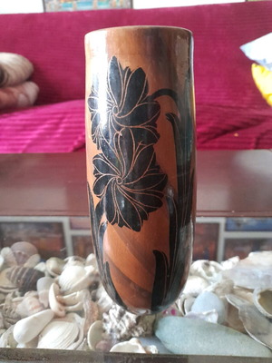 SHOCK! ONLY 12 EUROS Handmade clay vase of 80
