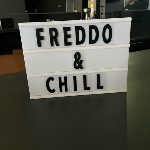 Lighted sign like new