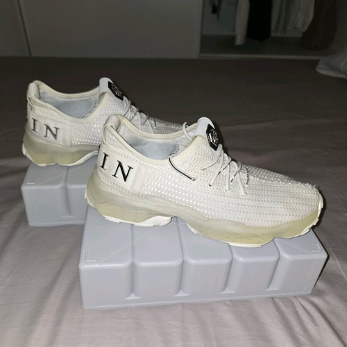 Philipp Plein Hyper Shock Sneakers size 44 like new, white
