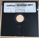 Ballblazer + Koronis Rift Commodore Disk like new
