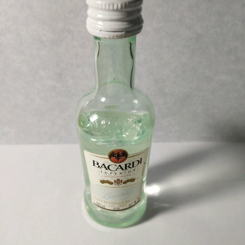 Collectible Bacardi 5cl 20-year-old sealed bottle new