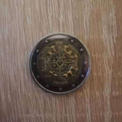 2 Euro Coin Karl der Grobe like new, 2023