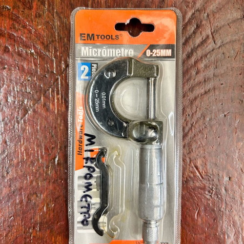 Micrometer new with millimeter adjustment