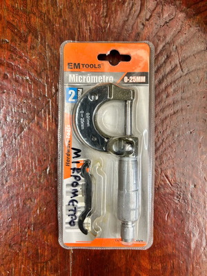 Micrometer new with millimeter adjustment