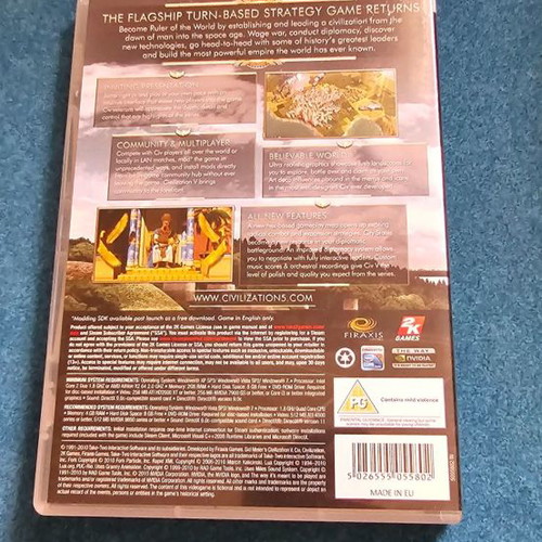 Sid Meier's Civilization V PC used