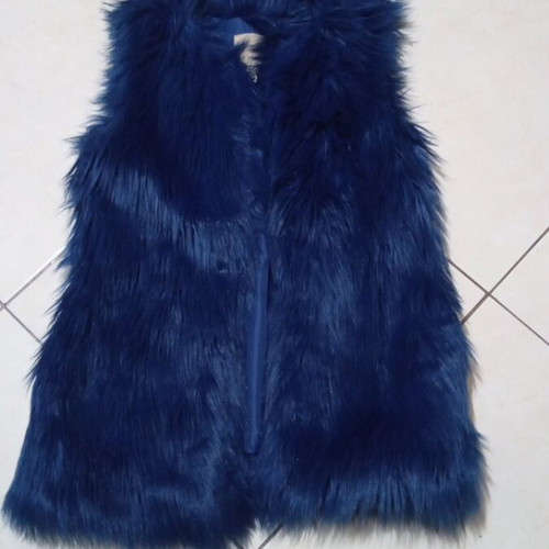 Fur vest size M new