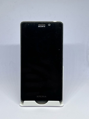 Sony LT30p μεταχειρισμένο κινητό Android με καλώδιο φόρτισης και πανί μικροϊνών