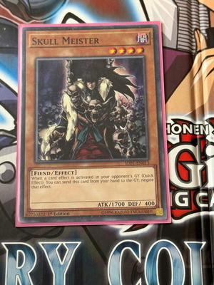 Skull Meister συλλεκτική κάρτα Yu-Gi-Oh! μεταχειρισμένη