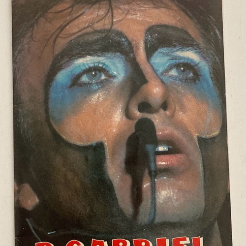 Tribute to Peter Gabriel Insert from magazine In good condition Price 10 Euros