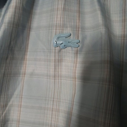 Lacoste spring jacket men's used, reversible with pockets
