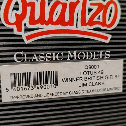 Quartzo Lotus 49 like new, Jim Clark Winner British GP 67
