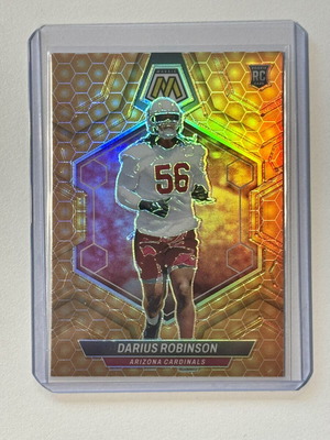 2024 Panini Mosaic Rookie Honeycomb Darius Robinson Arizona Cardinals #327 new