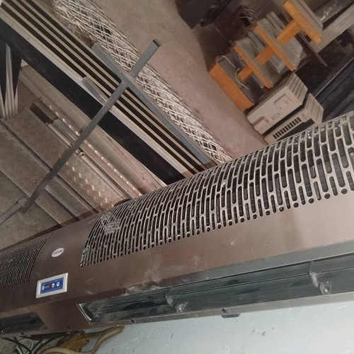 Olefini 1.80m professional air curtain with inox shell