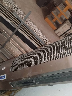 Olefini 1.80m professional air curtain with inox shell