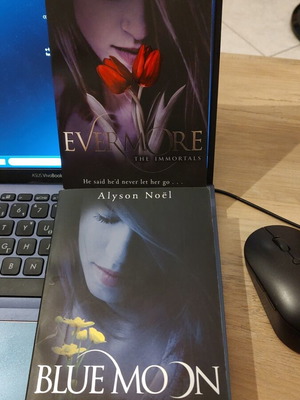The Immortals Evermore and Blue Moon books like new, English
