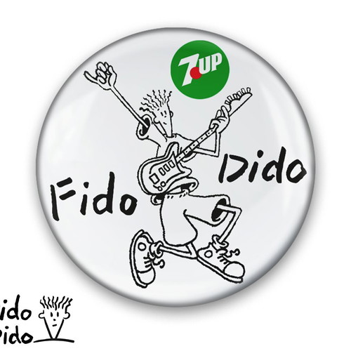 Fido Dido pins set of 10 new, 90s designs